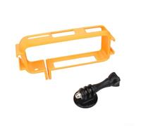 Dual Cold Shoe Frame for Insta360 for x4 AIR Mic Light Dual Cold(Horizontal-Orange)
