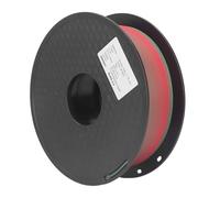 Dual Color PLA Filament 1.75mm, Shiny Silk 3D Printer Filament, Clog Free Co - Extruded Two Tone PLA for High Detail 3D Printing with Green and Red Finish