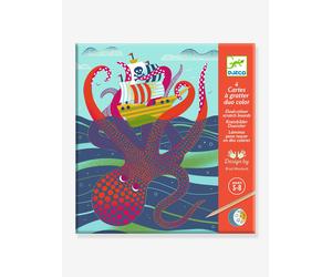 Dual-Colour Scratch Boards by DJECO multicoloured