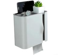Dual Compartment Paper Holder for Roll and Folded