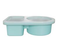 Dual-Compartment Seasoning Box Portable Portioning Freshness Container Lidded Dip Box Seal Food-Grade Sauce Container Silicone