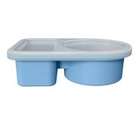 Dual-Compartment Seasoning Box Portable Portioning Freshness Container Lidded Food-Grade Seal Box Silicone Dip Container Sauce