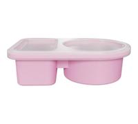 Dual-Compartment Seasoning Box Portable Portioning Freshness Container Lidded Sauce Box Seal Food-Grade Dip Silicone Container