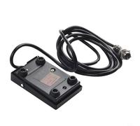 Dual Connector Options Available 2/3 Pin Metal Foot Switch Designed to Last Under Heavy Use (2 core)