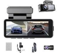 Dual Dash Cam 4K Ultra HD Mini Car Camera with Night Vision, Parking Monitor & Loop Recording