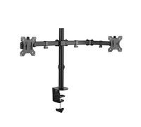 Dual Desk Mount for 2 LED LCD Monitors VESA 75 100 Model Mount Profi Office 414 (2 Horizontal Monitors)