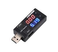 Dual Digital USB Current Voltage Charging Tester Battery Voltmeter Power Ammeter Mobile Charging Charger