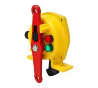 Dual Direction Pull Cord Switch 380V 5A Capacity | One-way stop, fits belt conveyors, for shuttle feeders, packaging lines, easy installation