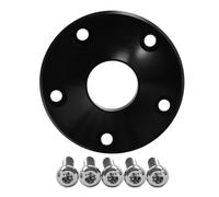 Dual Disc Front Wheel Hub Cap Cover Compatible With Touring Electra Street Road King Non ABS Models 2008-2023 2016 Fits Various Motorcycles(Black)