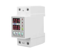 Dual Display Adjustable Over Voltage Current and Under Voltage Protective Device Protector Relay 40A 63A 80A 220V 230V(V A Kwh type,L N 230V 100A)