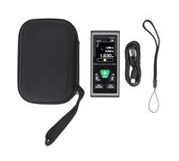 Dual Distance Meter USB Rechargeable High Accuracy Infrared Measurement Tool Digital Measuring Device for Construction Home Renovation ABS Aluminum Alloy 115x50x24.5mm (SW-DG60)