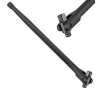 Dual Drive Breaker Bar 3/8" & 1/2" Drive Heavy Duty 16-Inch 360° Rotatable Head Breaker Bars