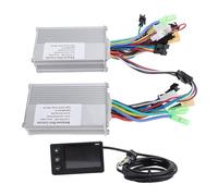 Dual Drive Brushless Controller Kit High Performance 24 48V 500W 25A LCD Display ABS Aluminum Alloy Electric Scooter Motor Controller Kit with User Manual