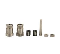 Dual Drive Extruder Gear Kit | 7Pcs Stainless Steel Replacement for 3D Printers | Enhanced Filament Grip & Consistent Function | 303 Stainless Steel