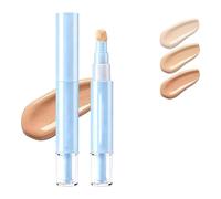 Dual-effect Concealer & Foundation Eye Concealer - 24-Hour Long-Lasting,2-in-1 Liquid Foundation & Eye Concealer Pen, Long-Lasting Brightening Face Cream, High-Coverage Matte Finish (Beige)