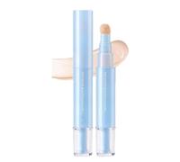 Dual-Effect Concealer & Foundation Eye Concealer, 24-Hour Long-Lasting, 2 in 1 Liquid Foundation Eye Concealer Pen, High-Coverage Matte Finish, Acne Marks & Spots, Long-Lasting Brightening Face (01#)