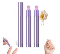 Dual-Effect Cuticle Care Pen (Ceramic Tip): Repairs, Moisturizes, and Strengthens Nail Polish for Glossy, Healthy Nails. Compact and Portable with a Pleasant Floral Scent