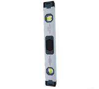 Dual Electronic Level 400mm for Woodworking Dual Electronic Level | from for aluminium alloy, lightweight yet robust, features soft rubber handle for comfortable grip