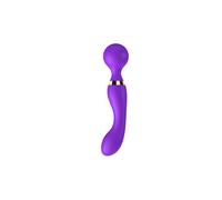 Dual Ended 20 Function Wand Vibrator Loving Joy Purple One Size