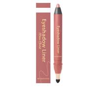 Dual-Ended Eyeshadow & Eyeliner Stick - A 2-in-1 tool for both eyeshadow and eyeliner, featuring a built-in blending sponge tip; buildable color allows for effortless eye makeup creation.