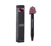 Dual-Ended Eyeshadow Pencil with Brush Waterproof, Long-Wear, Smudge-Proof Eye shadow Stick Cream Shimmer Eyeshadow for Women (7 Mystic Plum)