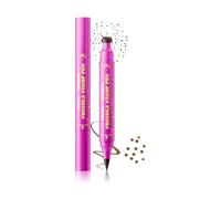 Dual-Ended Freckle Stamp Pen For Natural Sun-Kissed Look - Realistic Soft Mousy Brown Shade, Long-Lasting, Waterproof, Smudge-Resistant Makeup For Easy Application And Precise Control
