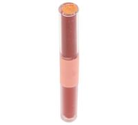 Dual Ended Pink Liquid Lipstick Matte Velvet and Glossy Lip Plumper | Waterproof Smudge Proof Colour, High Pigment Finish, Day Wear for Students, Busy Individuals, Dates and Travel