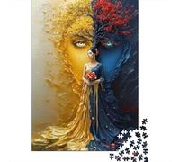 Dual Face Art 1000 Pieces Eco-friendly Paper Classic Jigsaw Puzzle Family Lovers Decompression Game Gifts Value Pack 70x50cm/1000pcs