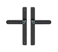Dual Fingerprint Door Lock, Intelligent Door Lock, Biometric Identification, TT Lock App, Keyless (Color : Open Left 4085)
