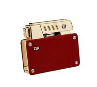 Dual Flame Kerosene Lighter with One-Touch Ejection, Safety Lock Design, Convenient and Reusable, Ideal for Business Gifts and Camping