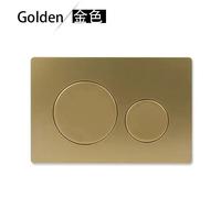 Dual-Flush Actuator Plate for Geberit Sigma01/20/30/50/60 Hidden Water Tank Panel Hanging Toilet Flush Board Replacement Parts Golden