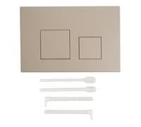 Dual-Flush Actuator Plate For GEBERIT,Toilet Tank Dual Flush Plate Replacement Square Push Buttons