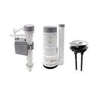 Dual Flush and Fill Toilet Cistern, Toilet Dual Flush Valves Push Button Fill Valve