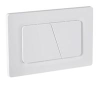 Dual Flush Button Plate Compatible with for Ge-Berit Sigma 01 20 30 Series White Panel with Concealed Toilet Tank Parts