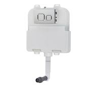 Dual Flush Concealed Cistern and Chromed Push Button