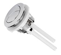 Dual Flush Push Button, 38mm Toilet Flush Button Replacement Universal Round Head Toilet Flusher Buttons Replacement Accessories for Bathroom Water Tank