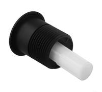 Dual Flush Toilet Button, 1-Pack Chrome Push Button for Toilet Tank with Round ABS Flush Mechanism, Compatible with Skipper 45 Cistern Replacement Part, Easy Installation for Bathroom Upgrade