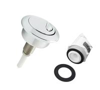 Dual Flush Toilet Button, Compatible with Twyford Optima49, Siamp CF1003CP, Replacement Set with Sealing Washer for 38-42mm Cistern Holes