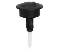 Dual Flush Toilet Push Button, Adjustable Toilet Flusher Button, Toilet Flush Button for Twyford Optima 49, 39-42mm (Black)