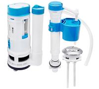 Dual Flush Valve and Flush Toilet Cistern Push Button Assembly, Iceten Adjustable Toilet Flush Valve General Toilet Cistern Fittings