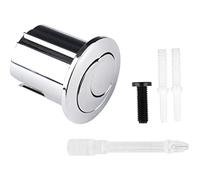 Dual Flush Valve Replacement Button Fit for Roca Toilet, Toilet Push Button Dual Push Flushing Button Toilet Water Tank Button Compatible with Roca AH0002000R - Double Button Short