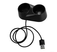 Dual for ps4 for vr Charger ABS Material Sl esign Dual for | Efficient delivery, dedicated slot, keeps controllers ready, ABS plastic, sl lack finish