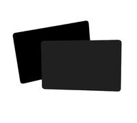 Dual Frequency RFID 125khz EM4100 and 13.56Mhz rfid 1K Black PVC Card (Pack of 10) (Black)