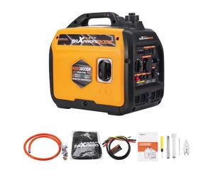 Dual Fuel Inverter Generator Petrol 3500W For Camping Home Backup Power Supply