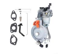 Dual Fuel Propane Carburetor Kit for LPG Natural Gas Biogas Conversion Compatible with 170F Portable Generator High Efficiency Low Emission Metal Construction Standard