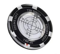 Dual-Function Golf Ball Marker and Reader(White) | Compact 40x5mm size, fits easily in pocket, for ideal for beginners and for pros alike