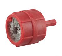 Dual Functionality Copper Tube Cleaner for Maintaining Car Battery Terminals (Black (Red (YC-522 BT12))