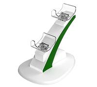 Dual Game Controller Charging Station for Quick Charge and Storage, Non-Stop Power Supply for Gaming Accessories, Compatible with Most Controllers