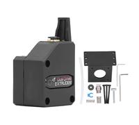 Dual Gear Drive Extruder Kit, 3D Printer Extruder with Stable Feeding, High Performance Dual Drive Extruder for CR10 Ender 3 Pro, Compatible with 1.75mm Filament, Includes PTFE Tub