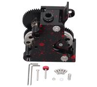 Dual Gear Extruder All Metal Hardened Steel Reduction Gear 3D Printer Extruder for PLA ABS PETG TPU PP PC Nylon PEEK PEI with 9.5:1 Gear Ratio for High Precision Printing